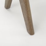 Arvin 21.7L x 17.7W x 18.1H Medium Brown Wooden Stool