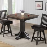 Ashford 24-Inch Slat Back Swivel Counter Stool with Vinyl Seat (Pack of 2)