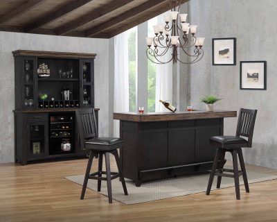 Ashford Back Bar with Hutch Top