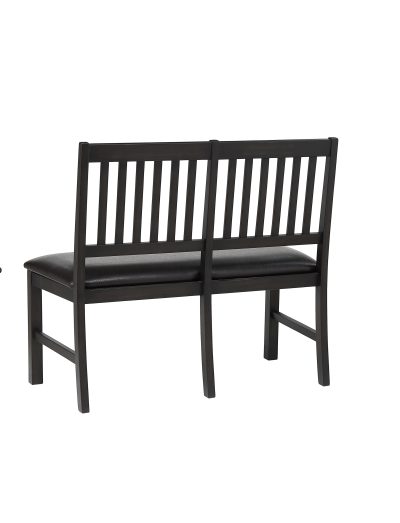 Ashford Bench with Brown Seat