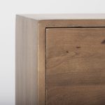 Astrid 71L x 17W x 30.3H Medium Brown Solid Wood 6 Drawer Sideboard