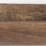 Athena Extra Large Oblong Medium Brown Reclaimed Wood Bowl