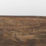 Athena Extra Large Oblong Medium Brown Reclaimed Wood Bowl