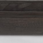 Athena Set of 2 Extra Large Black-Brown Reclaimed Wood Trays