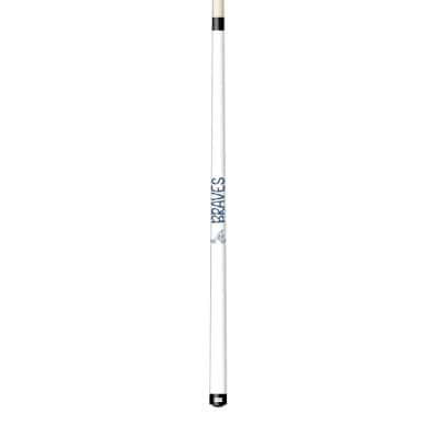 Atlanta Braves Laser Etched Shorty Maple Cue