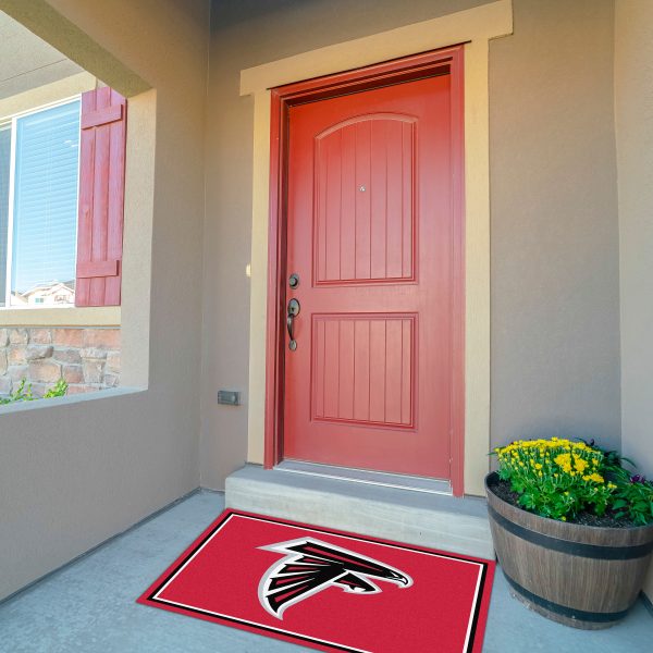 Atlanta Falcons 3x4 Spirit Area Rug Officially Licensed NFL 1