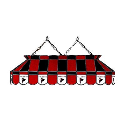 Atlanta Falcons 40 Inch Stained Glass Billiard Lamp