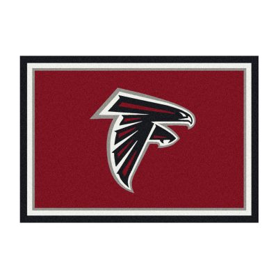 Atlanta Falcons 6x8 Spirit Area Rug Team Logo NFL Licensed