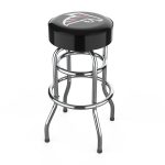 Atlanta Falcons Chrome Logo Commercial Grade Bar Stool