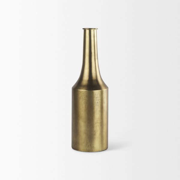 Aubrey Medium 18.0H Gold Iron Jug Vase 4