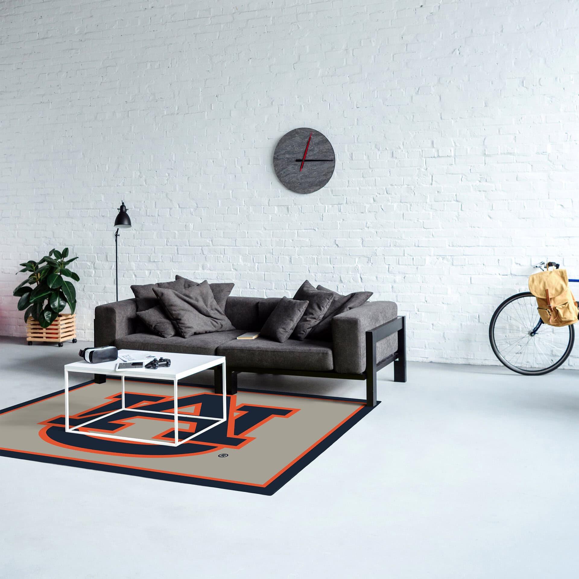 Auburn University 4x6 Spirit Rug 1 Auburn University 4x6 Spirit Rug