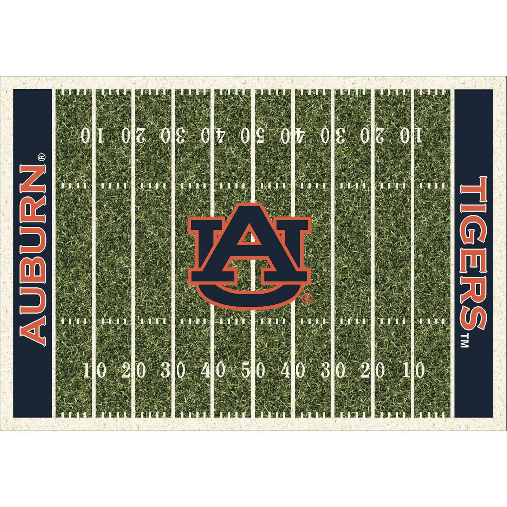 Auburn University 6x8 Homefield Rug 2 Auburn University 6x8 Homefield Rug - Image 2