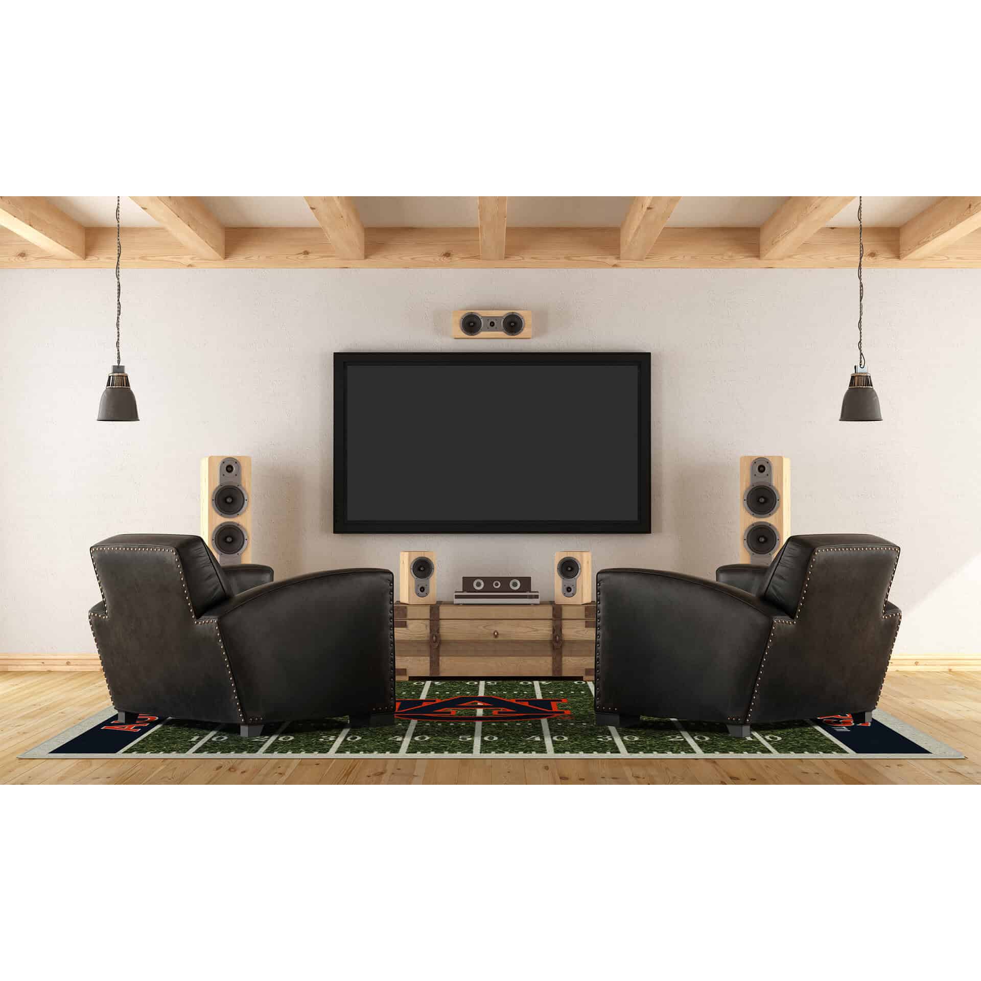 Auburn University 6x8 Homefield Rug 1 Auburn University 6x8 Homefield Rug