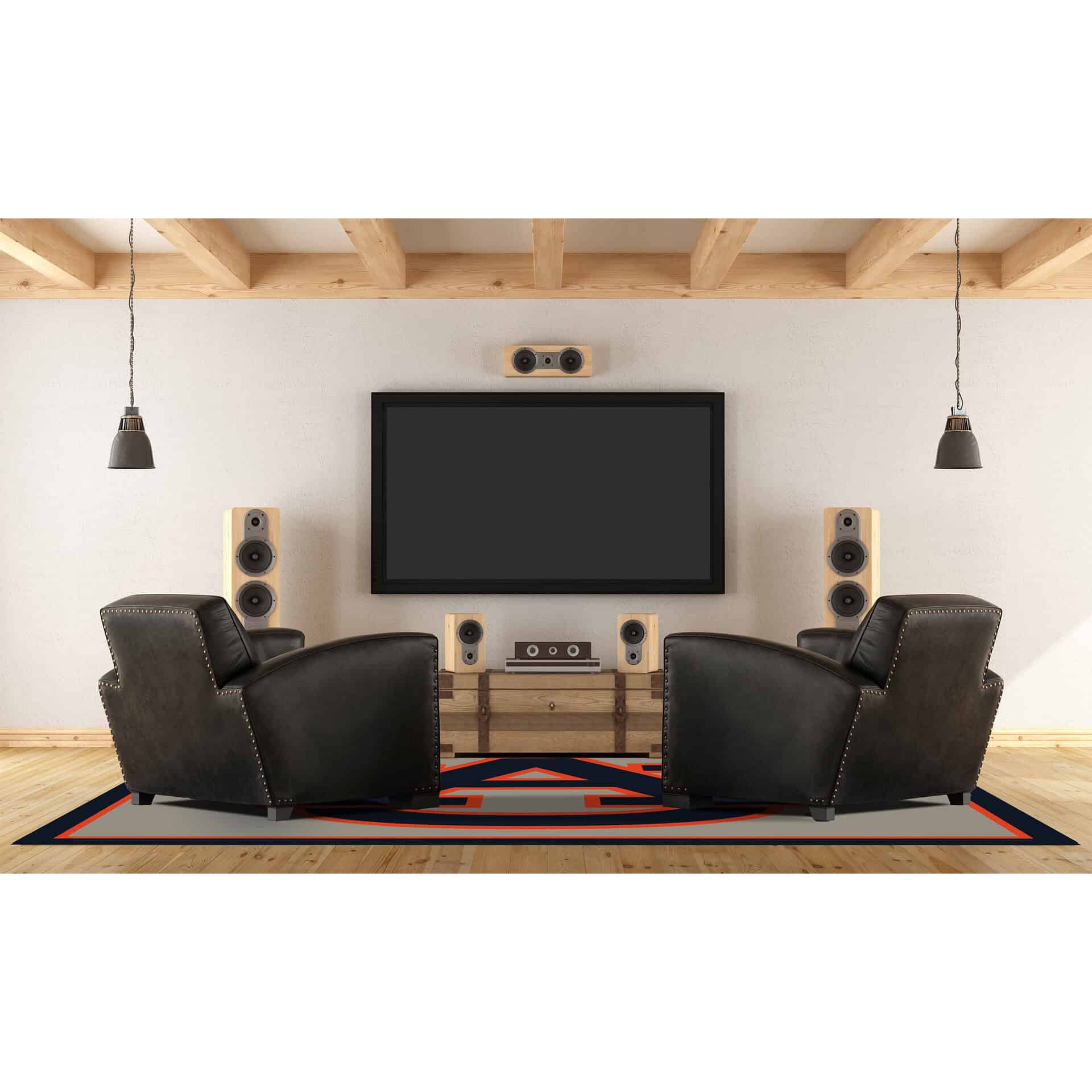 Auburn University 6x8 Spirit Rug 2 Auburn University 6x8 Spirit Rug - Image 2