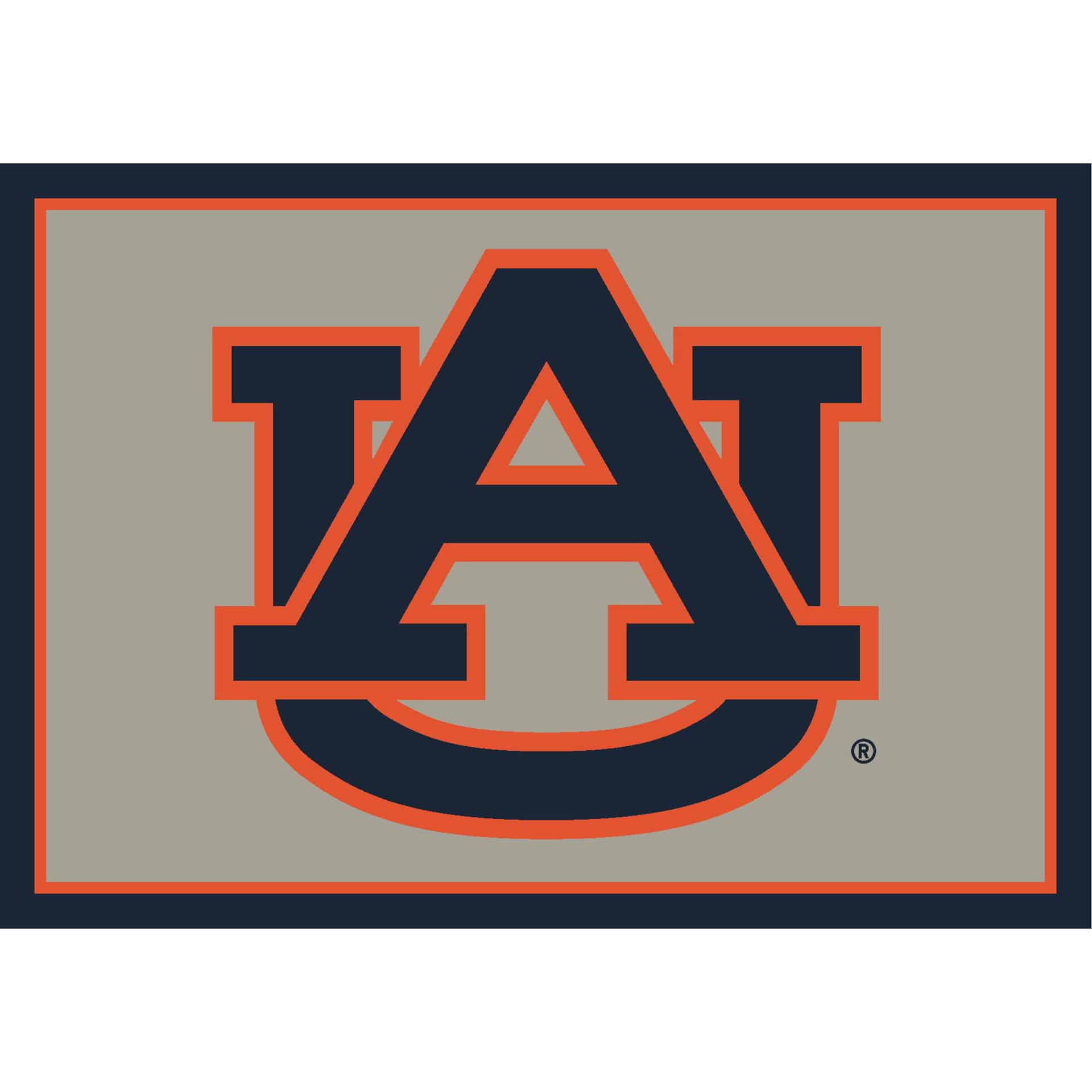 Auburn University 6x8 Spirit Rug 1 Auburn University 6x8 Spirit Rug