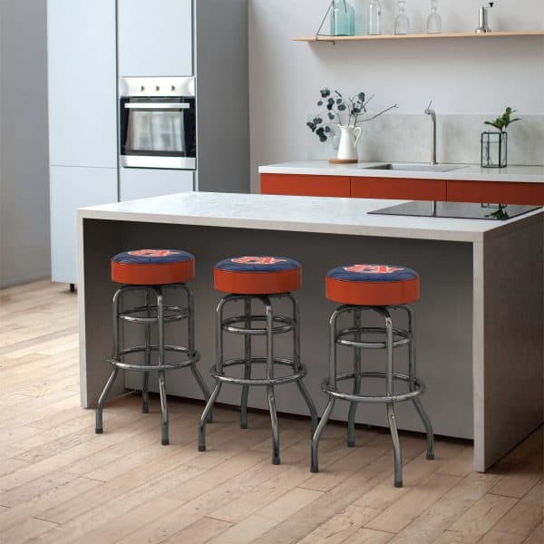 Auburn University Chrome Bar Stool 3
