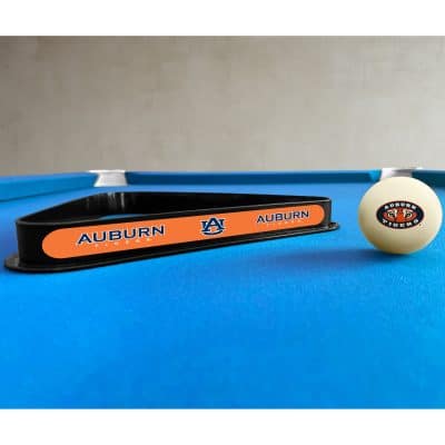 Auburn University Cue Ball & Ball Rack