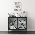 Aurelia Two Door Glass Cabinet