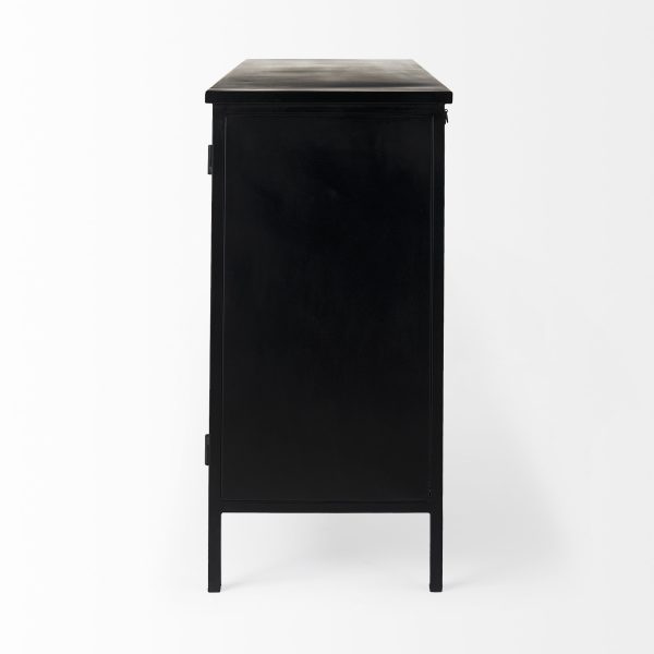 Aurelia Two Door Glass Cabinet 6