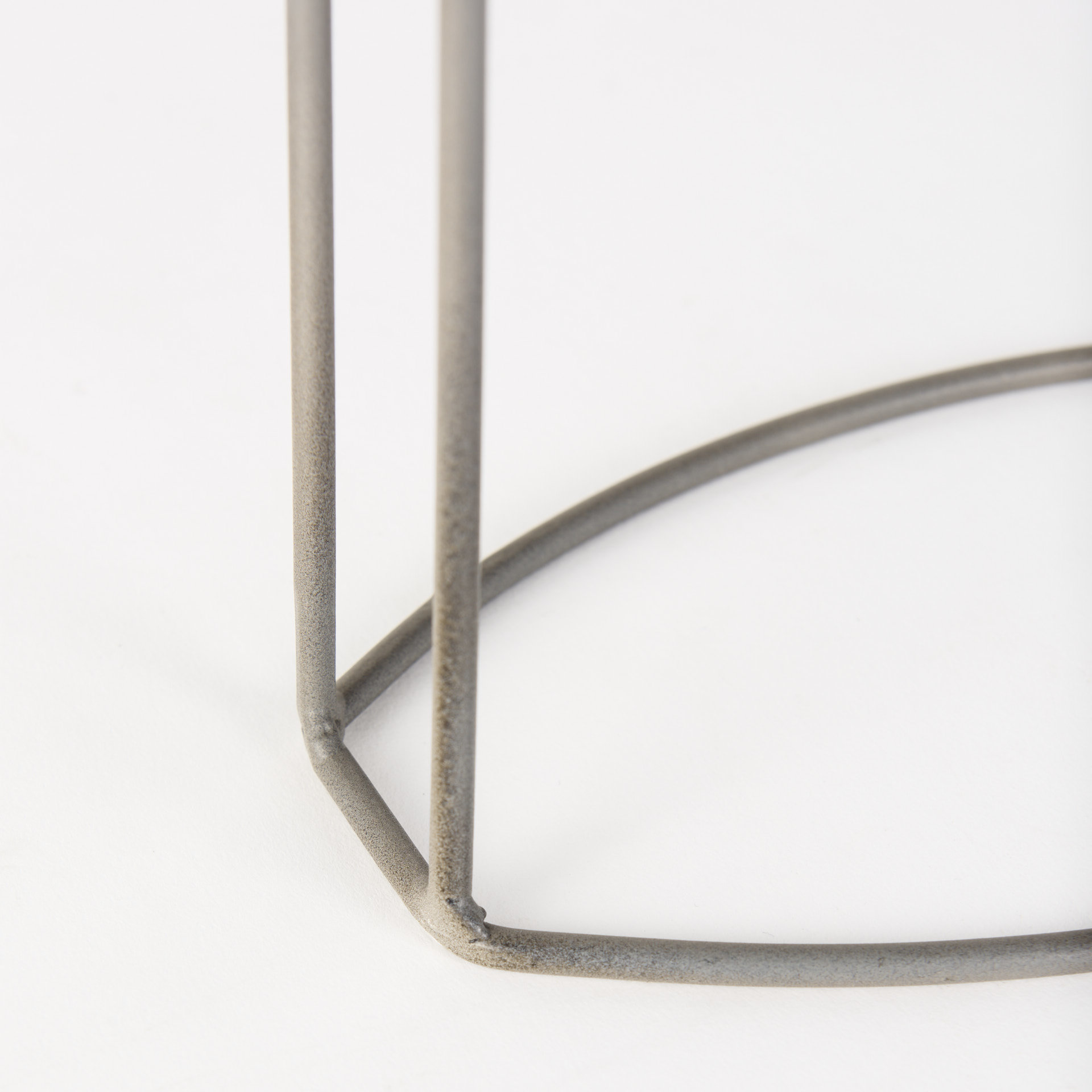 Aurus Matte Gray Metal Table Clock 9 Aurus Matte Gray Metal Table Clock - Image 9