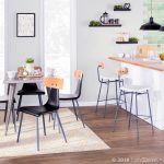 Austin Brushed Silver Industrial 32 Inch Dining Table 14 Austin Brushed Silver Industrial 32 Inch Dining Table