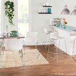 Austin Brushed Silver Industrial 32 Inch Dining Table 13 Austin Brushed Silver Industrial 32 Inch Dining Table