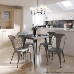 Austin Matte Grey Industrial Dining Chairs (Set of 2) 10 Austin Matte Grey Industrial Dining Chairs (Set of 2)
