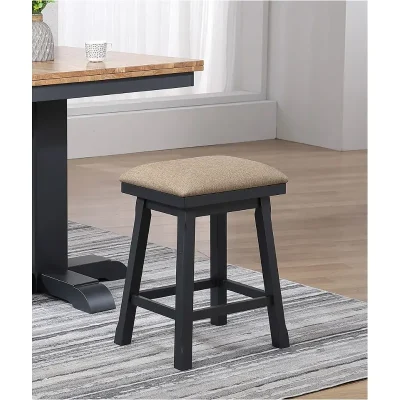 Autumn Winds 24-Inch Saddle Counter Stool