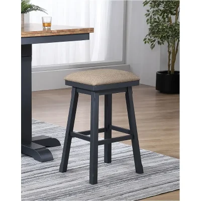 Autumn Winds 30-Inch Saddle Bar Stool