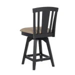 Autumn Winds Fan Back 24-Inch Swivel Counter Stool