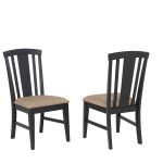 Autumn Winds Fan Back Side Chair (Pack of 2)
