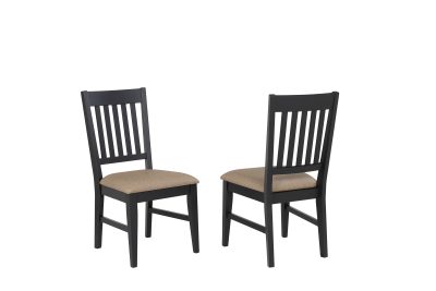 Autumn Winds Mission Back Side Chair (Pack of 2)