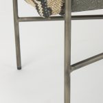 Avery I 55L x 17W Multi Colored Upholstered Patterned Seat Accent Bench