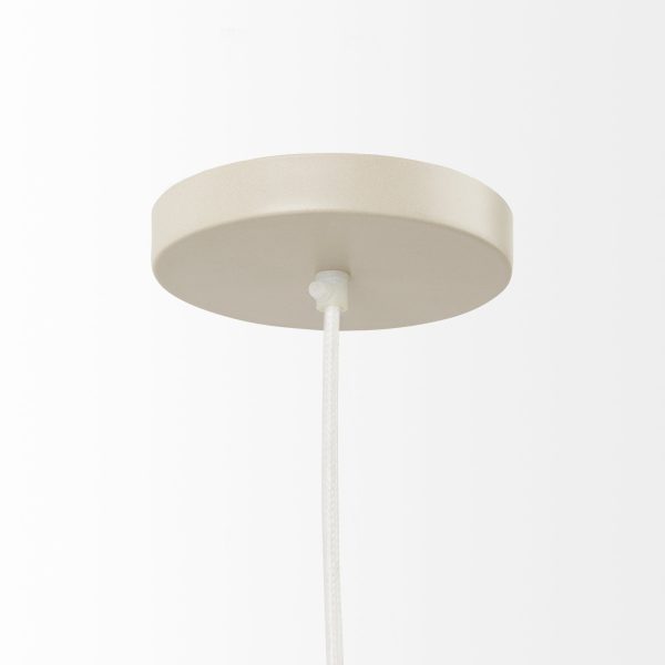 Aviario 14.2 L x 14.2 W x 14.2 H Natural Cane Cylindrical Pendant Light 3