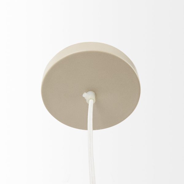 Aviario 14.2 L x 14.2 W x 14.2 H Natural Cane Cylindrical Pendant Light 4