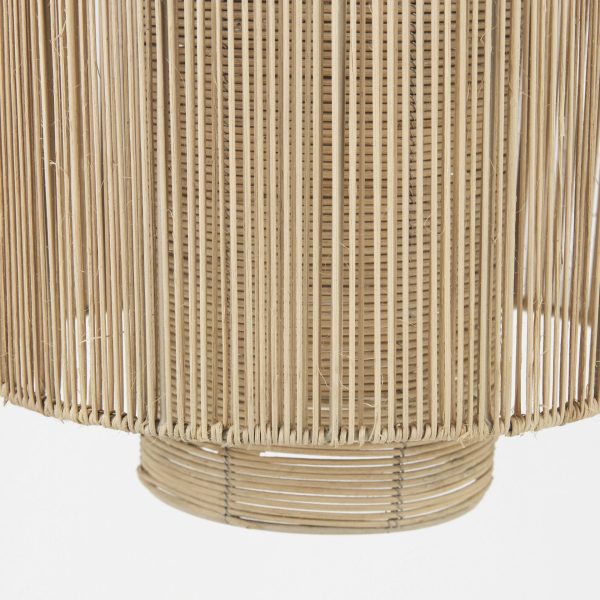 Aviario 14.2 L x 14.2 W x 14.2 H Natural Cane Cylindrical Pendant Light 6