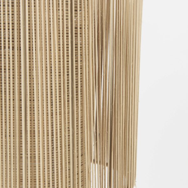 Aviario 14.2 L x 14.2 W x 14.2 H Natural Cane Cylindrical Pendant Light 7