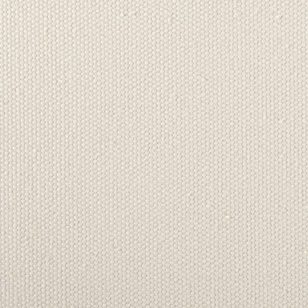 Ayla 55L x 17.6W x 18H Cream Fabric Seat W Antique Nickel Frame Bench 3