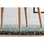 Blue Upholstered Dining Chairs with Wood Legs Modern Design (Set of 2) 8 Blue Upholstered Dining Chairs with Wood Legs Modern Design (Set of 2)