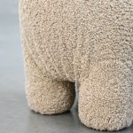 BIBI Fawn Fabric Foam Filled Ottoman 8 BIBI Fawn Fabric Foam Filled Ottoman