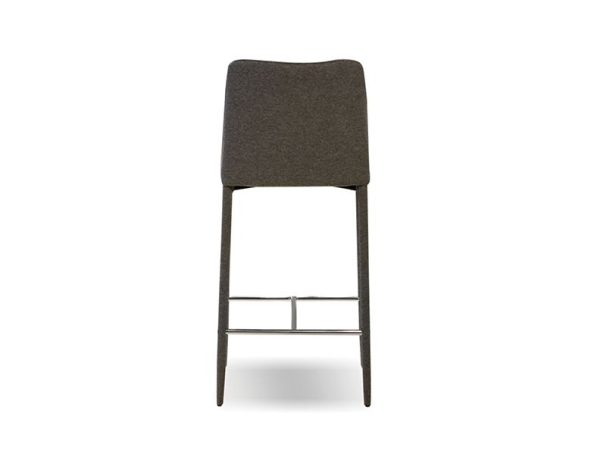 BILLINGS Dark Grey Fabric Counter Stool 4 2