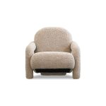 BLUME Fawn Fabric Foam Filled Lounge Chair 11 BLUME Fawn Fabric Foam Filled Lounge Chair