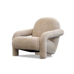 BLUME Fawn Fabric Foam Filled Lounge Chair 7 BLUME Fawn Fabric Foam Filled Lounge Chair