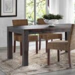 Rustic Modern Farmhouse Solid Wood Dining Table 63 Inch 8 Rustic Modern Farmhouse Solid Wood Dining Table 63 Inch