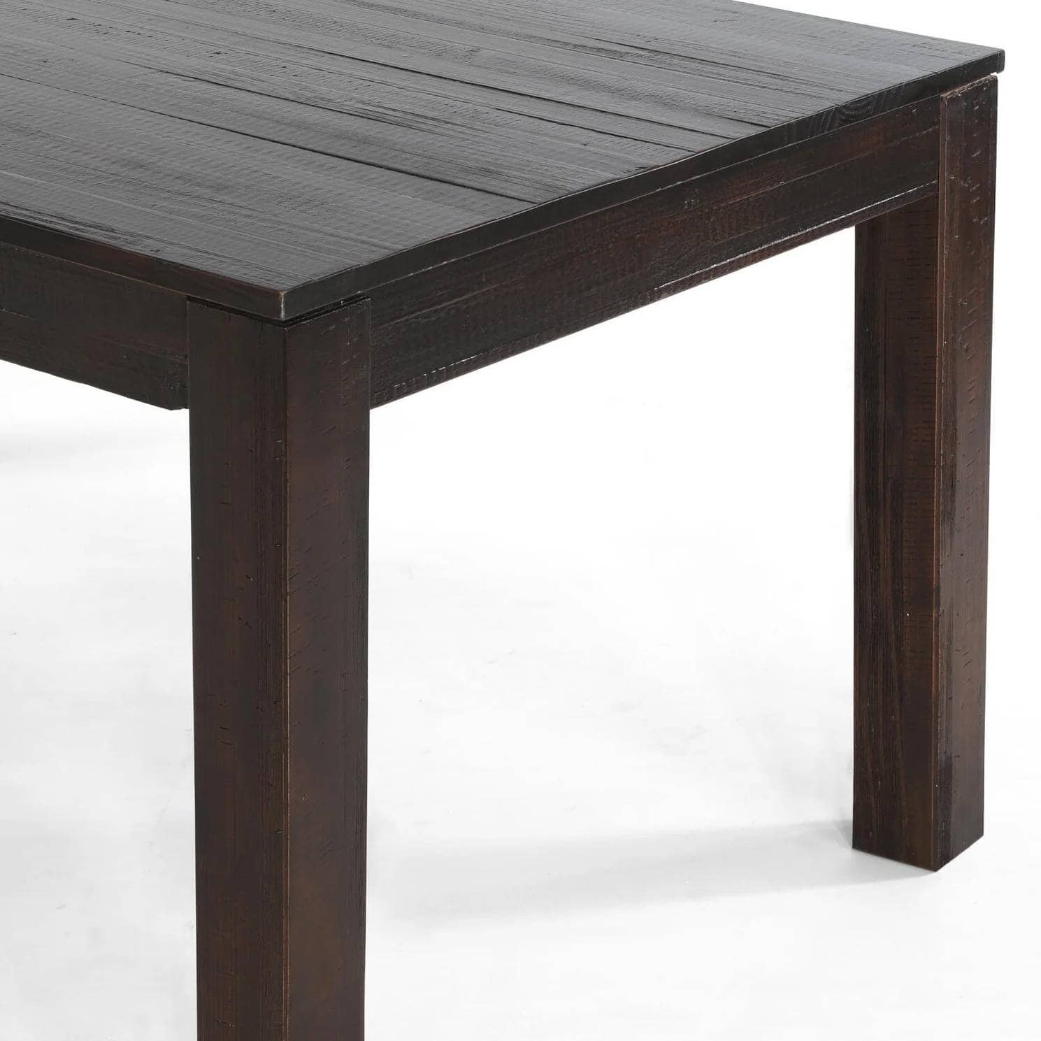 Rustic Modern Farmhouse Solid Wood Dining Table 63 Inch 5 Rustic Modern Farmhouse Solid Wood Dining Table 63 Inch - Image 5