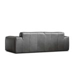 BOONE Iron Ore Italian Leather Sofa