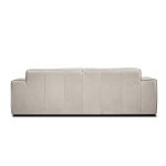 BOONE Taupe Italian Leather Sofa