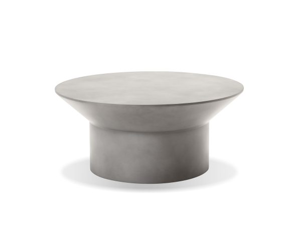 BORACAY Grey Fiber Cement Indoor Outdoor Coffee Table