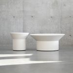 BORACAY Tapioca Solid Surface Indoor Outdoor End Table