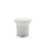 BORACAY Tapioca Solid Surface Indoor Outdoor End Table